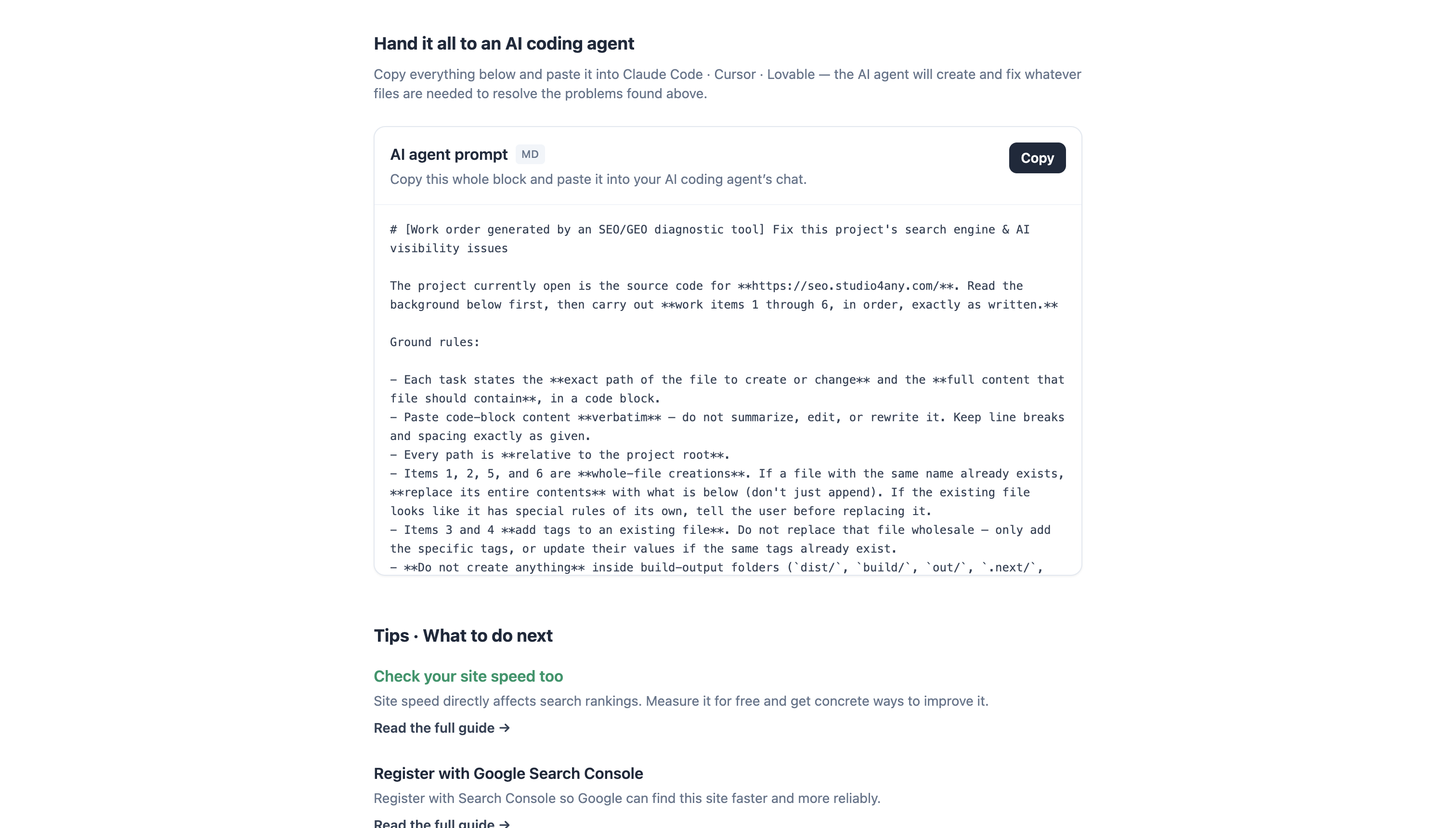 SEO & GEO Checker screenshot 3